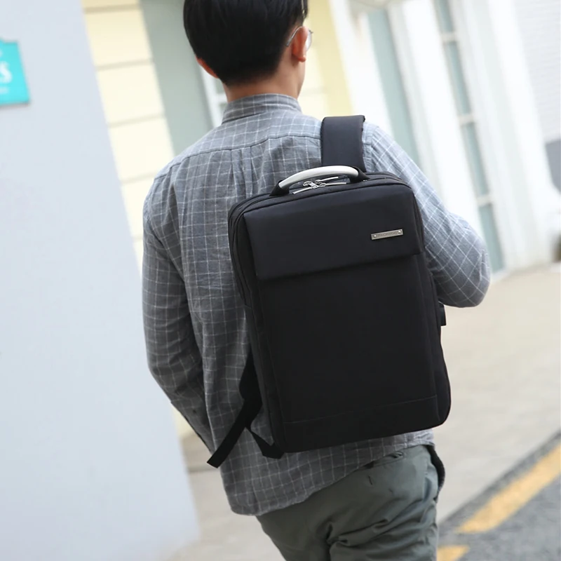 Adputent рюкзак с защитой от кражи Usb бизнес рюкзак большой емкости для мужчин и женщин школьная сумка дорожная сумка студенческая сумка