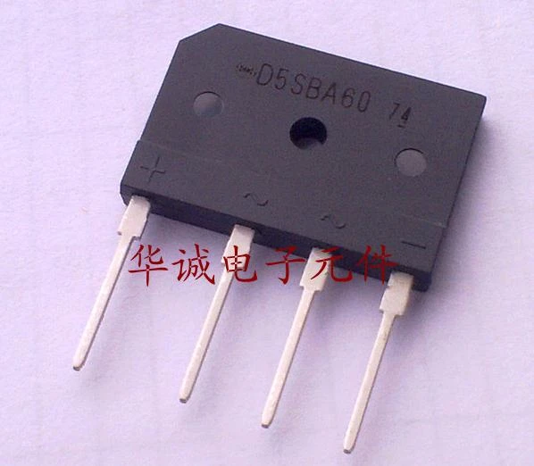 Puente Rectificador D5SBA60 D5SB60 5A600V DIP4, 10 unids/lote, envío ...