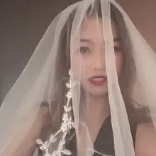 Двухслойная романтическая свадебная вуаль из тюля для невесты с расческой свадебные аксессуары