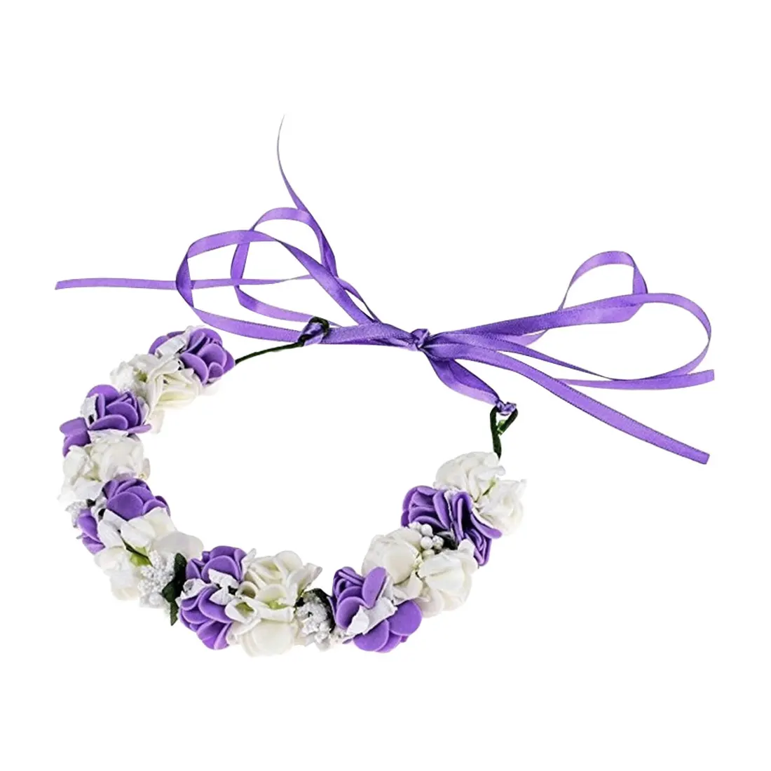 1 Pcs Wedding Headwear Bohemia Flower Hairband Children Girls Crown Floral Headband Party Festival Hair Band 1 Pcs Wedding Headwear Bohemia Flower Hairband Children Girls Crown Floral Headband Party Festival Hair Band
