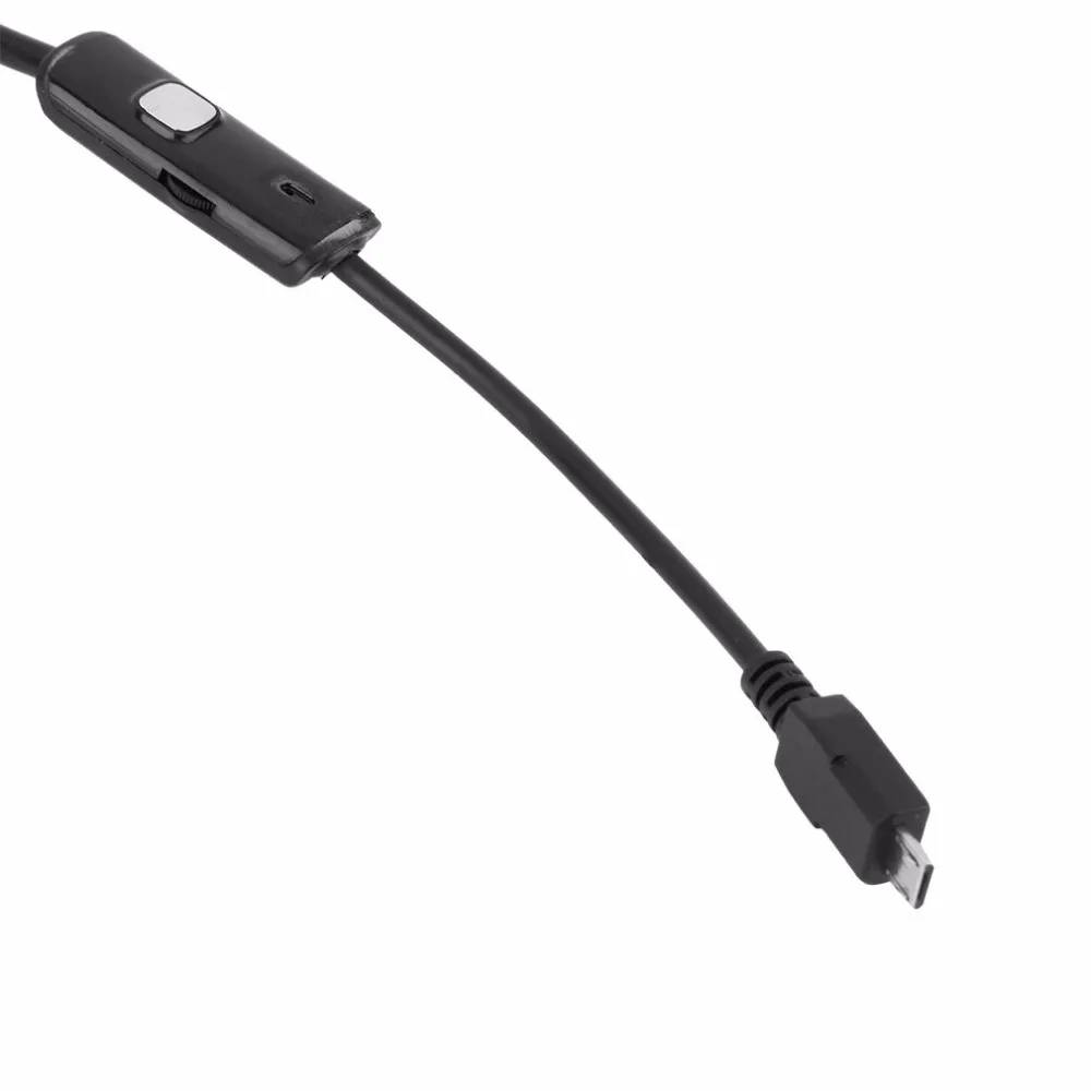 1,5 м 7 мм объектив жесткий кабель USB осмотр мини камера трубка змея IP67 Водонепроницаемый шнур-удлинитель светодиодный бороскоп для Android телефона