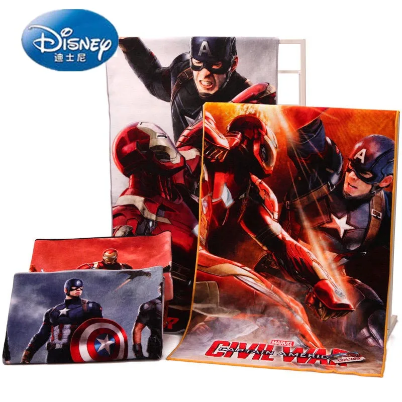 Полотенце для лица Disney Marvel Avengers быстросохнущее спортивное полотенце путешествий