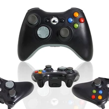 2 pcs Black white New wireless controller for Microsoft Xbox 360 Wireless Controller Black white