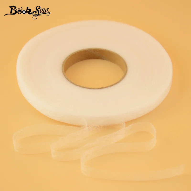 adhesive fabric tape1CM widthX100 yards Iron on binding handwork