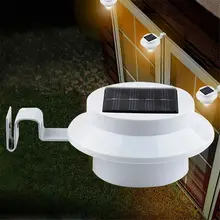 3 светодиодных датчика солнечной лампы для улицы, энергосберегающие настенные лампы, светодиодный солнечный светильник, фонарь для безопасности, наружное украшение сада