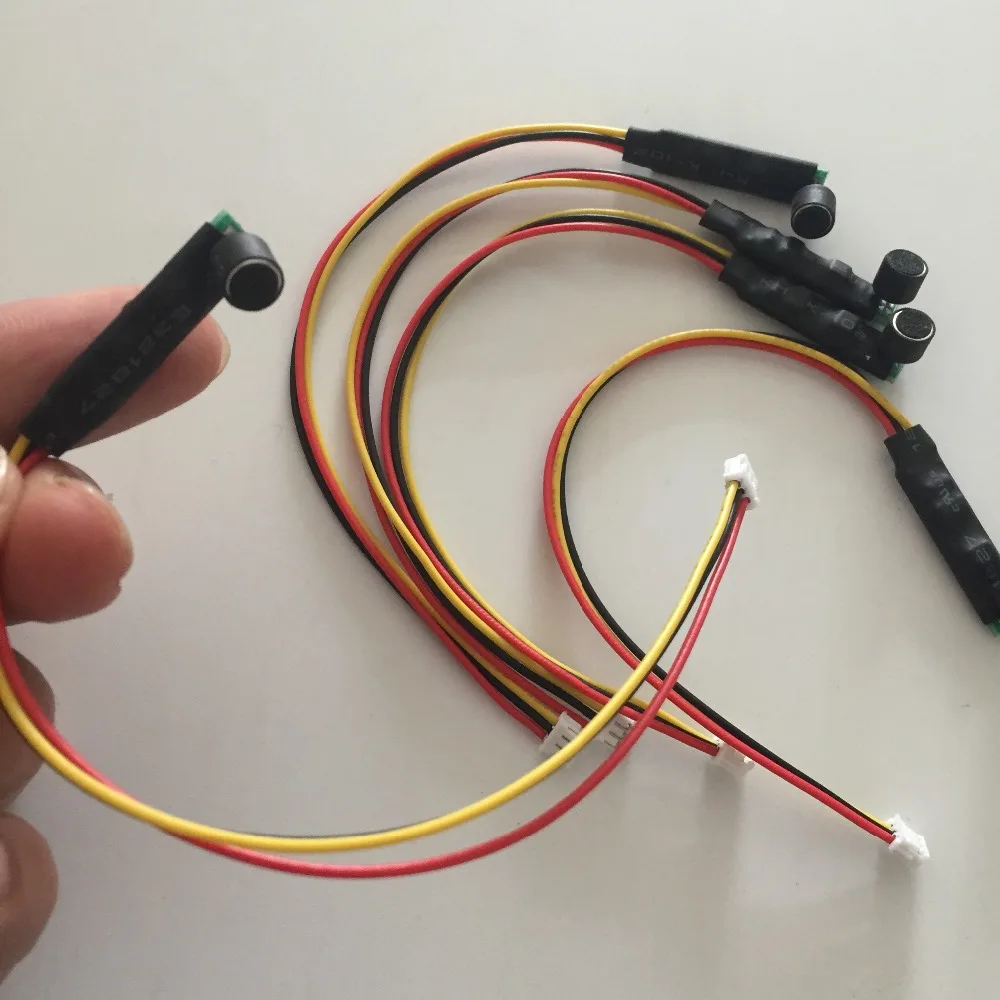  CCTV MIC Microfono Audio Pick Up di Alta Sensitive Mini CCTV Audio Microfono Mic Per MTV FPV CCTV d