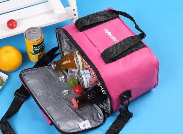 New Branded Thermal Picnic Cooler Lunch Bag Insulated Cool Shoulder New Branded Thermal Picnic Cooler Lunch Bag Insulated Cool Shoulder Bags Ice Pack Thermo Box