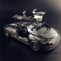 MMZ MODEL IRONSTAR 3D Metal Puzzle Butterfly Wines SPORTS Assembly Model DIY 3D Laser Cut Model puzzle toys for adult 2