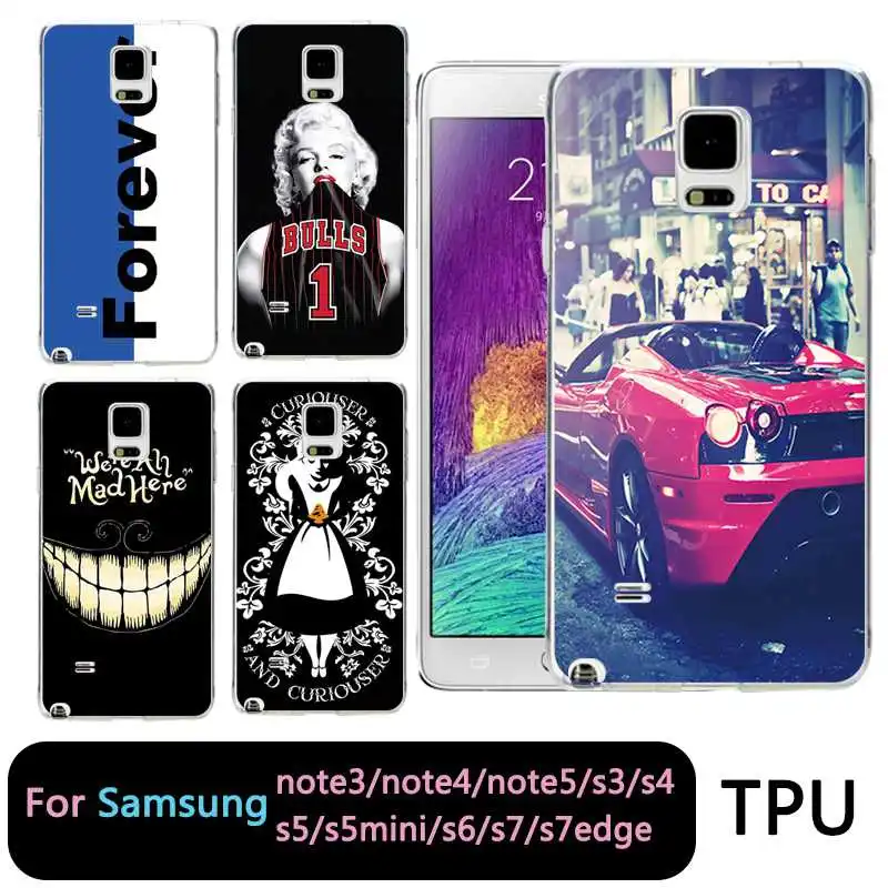 Qmswei ТПУ мягкий чехол для телефона samsung S8 s6 s7 edge s4 s5 s3 C5 C9 note3 note4 note5 прозрачная обувь
