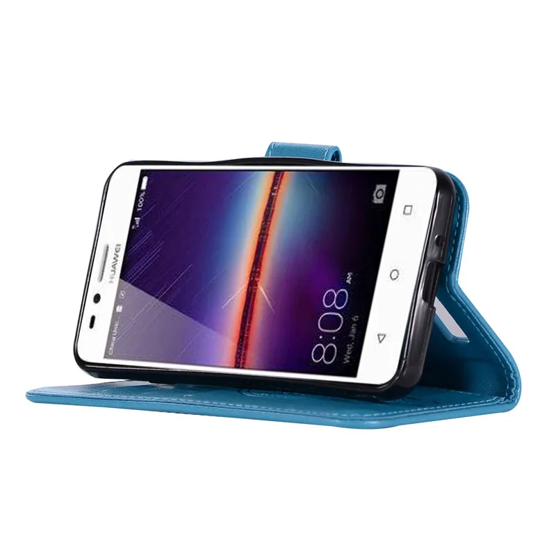 Сова чехол для Huawei LUA L21 U22 U02 Y3 2 флип кожаный Обложка книги Y3II II Y 3 чехлы|Бамперы| |