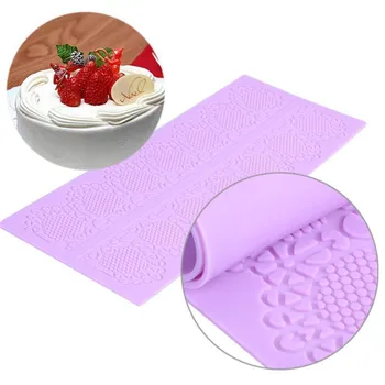 

Nonstick Silicone Baking Mat Pads Rectangle Food-Grade Sugar Laces Baking Mat