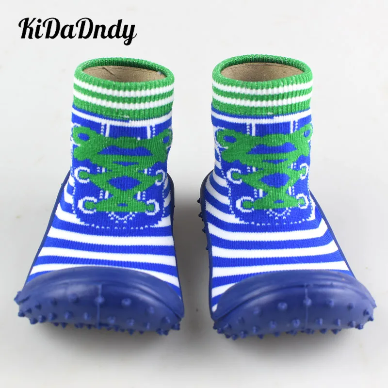 KiDaDndy Newborns Winter Boys Socks for Children Warm Floor Rubber Non