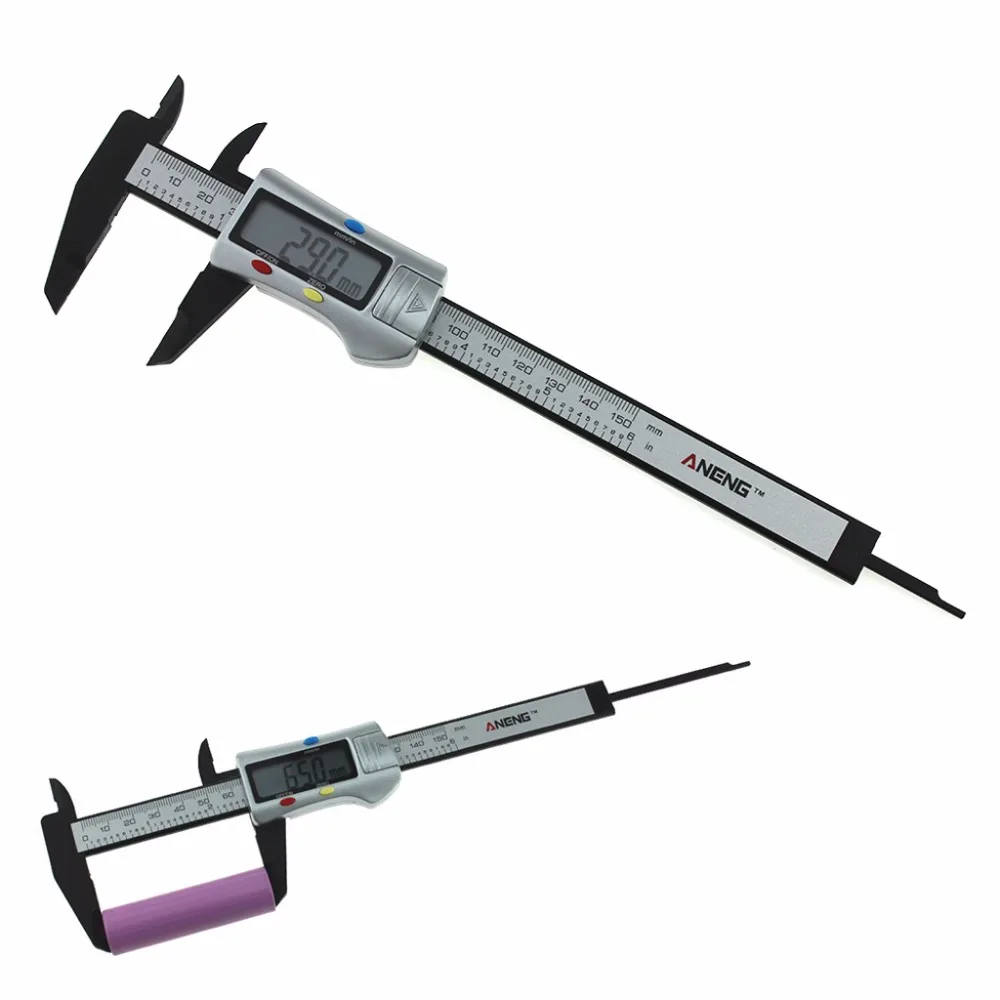 ANENG 0.01mm to 150mm Digital Vernier Caliper LCD Micrometer 150mm