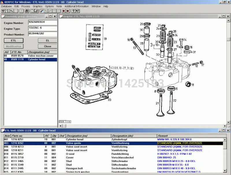 Каталог запчастей Deutz Serpic 2012 | Автомобили и мотоциклы