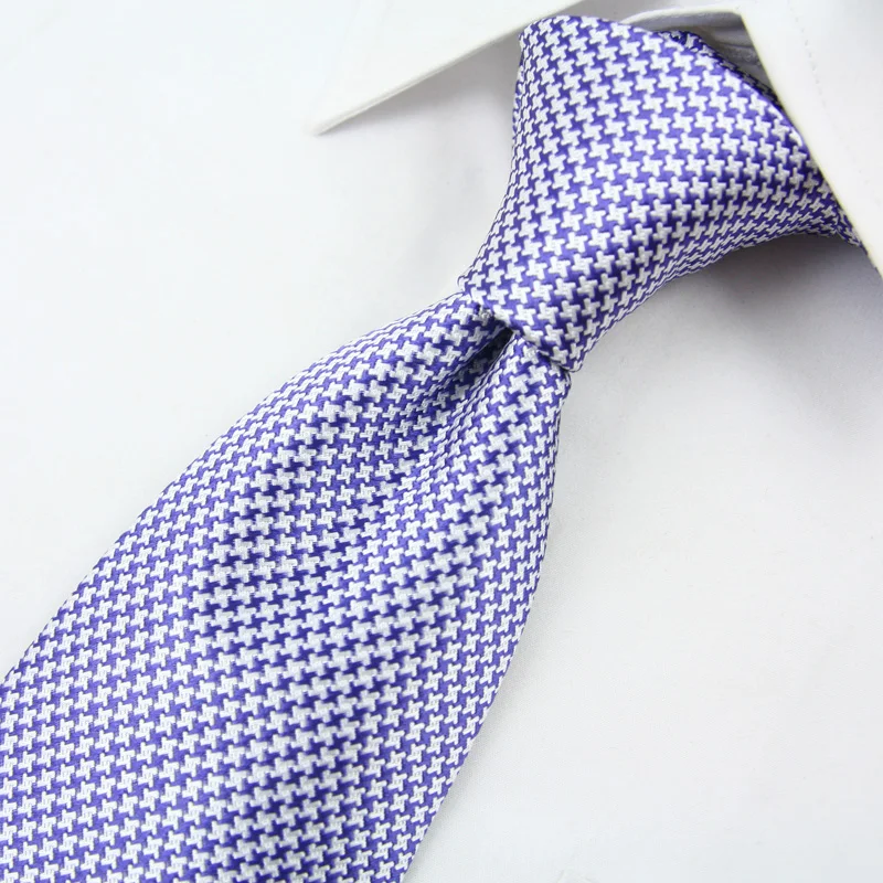 Высококачественный жаккардовый натуральный шелковый галстук 8,5 см классический галстук ручной работы бизнес Свадебный мужской подарок
