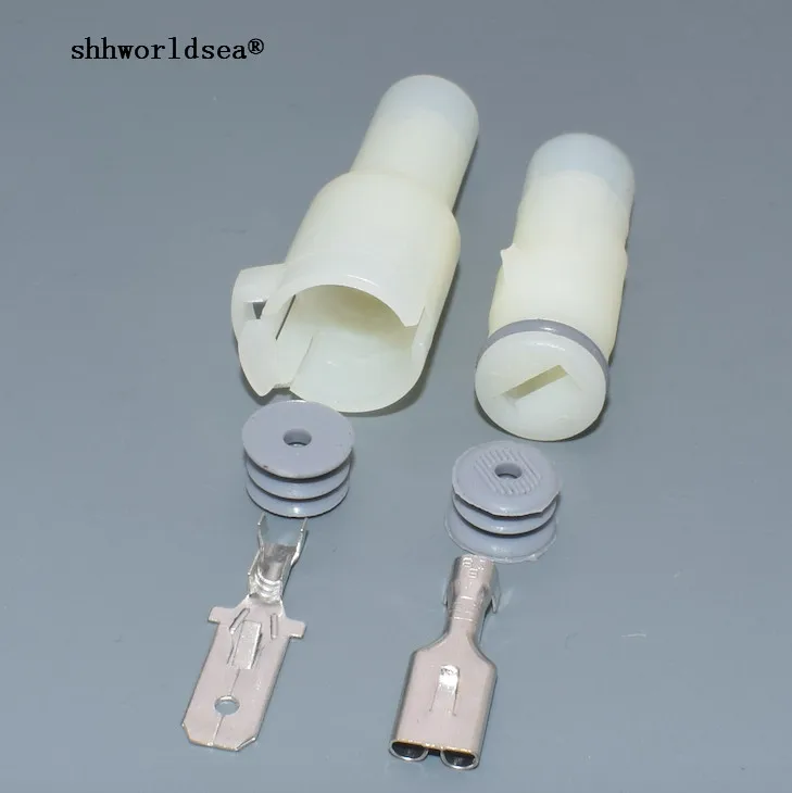 

shhworldsea 1 Pin 7.8mm Auto Housing Plug Wire Harness Cable Male Female Connector 6180-1481 6189-1491