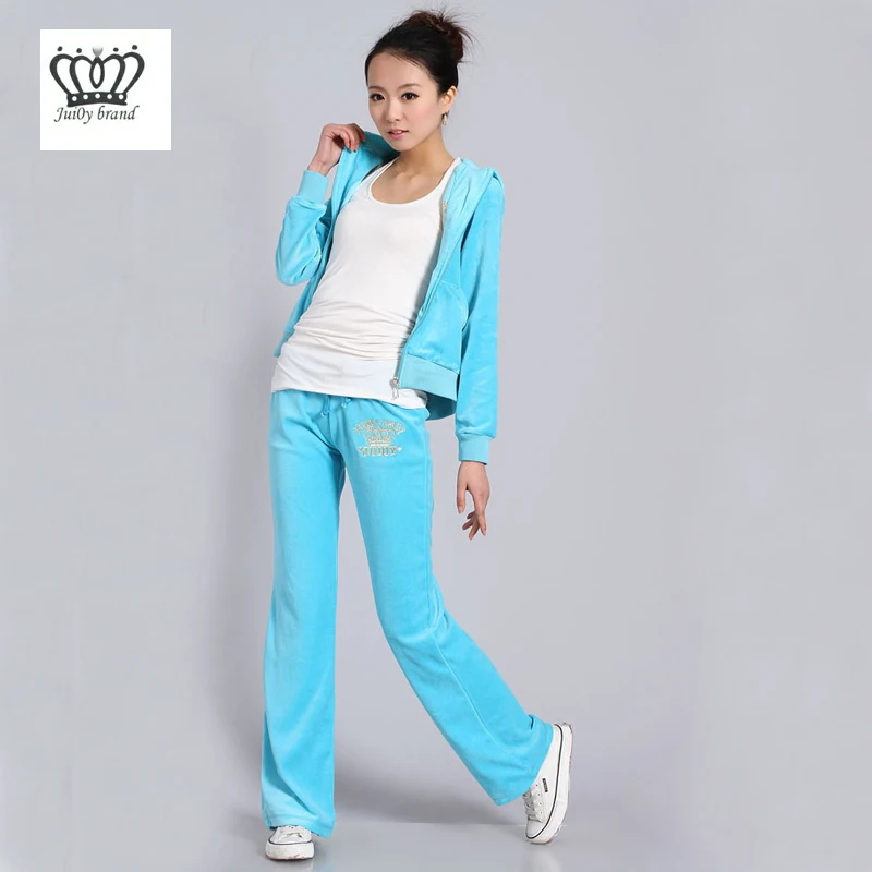 velour womens suit
