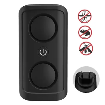 

Double Speakers Electromagnetic Ultrasonic Pest Repeller Plug-In Electronic Repellent for Mice Rats Bed Bugs Insect Drive