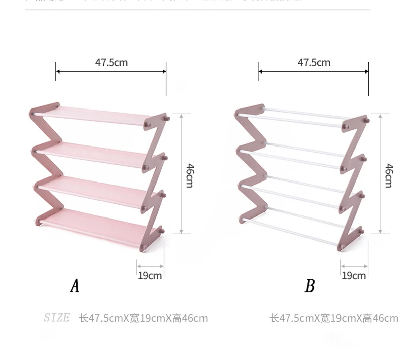 Стальная стойка, простая полка для обуви из нержавеющей стали, экономят место, тапочки на высоком каблуке, для дома, общежития, складная, многослойная, для хранения