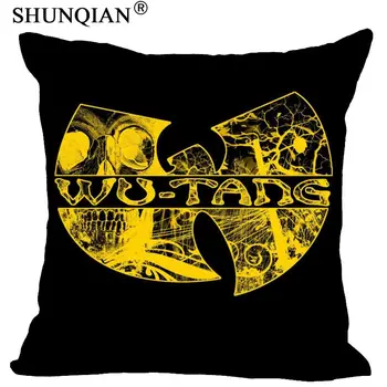 

New Arrive Custom Wu tang Pillowcase 40x40cm 60x60cm more size double sides print Home Hot Pillow Cases