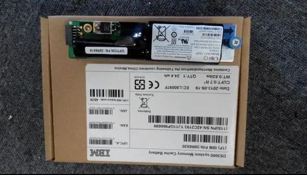 

2016 production DS3200 DS3400 BATTERY FRU 39R6519 39R6520 One year warranty