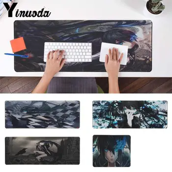

Yinuoda Top Quality BLACK ROCK SHOOTER Laptop Computer Mousepad Free Shipping Large Mouse Pad Keyboards Mat