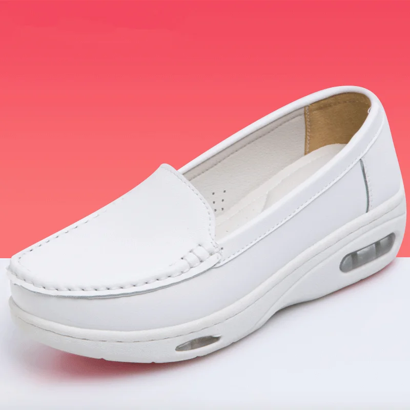 Mocassins Slip Automne 2018 Été Femme Sur Casual Cutout Infirmière Sneakers floral Appartements Lace White Pour Femmes Blanc White White Plate forme Marche smooth Dames Chaussures P8qzd