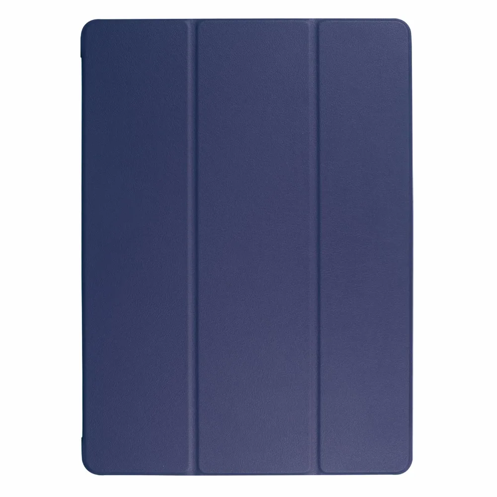 Ultra Slim Смарт чехол для Apple iPad Pro 12,9 2015 2016 12,9 "2017 искусственная кожа Tablet складной Фолио случаях автовключение/сна