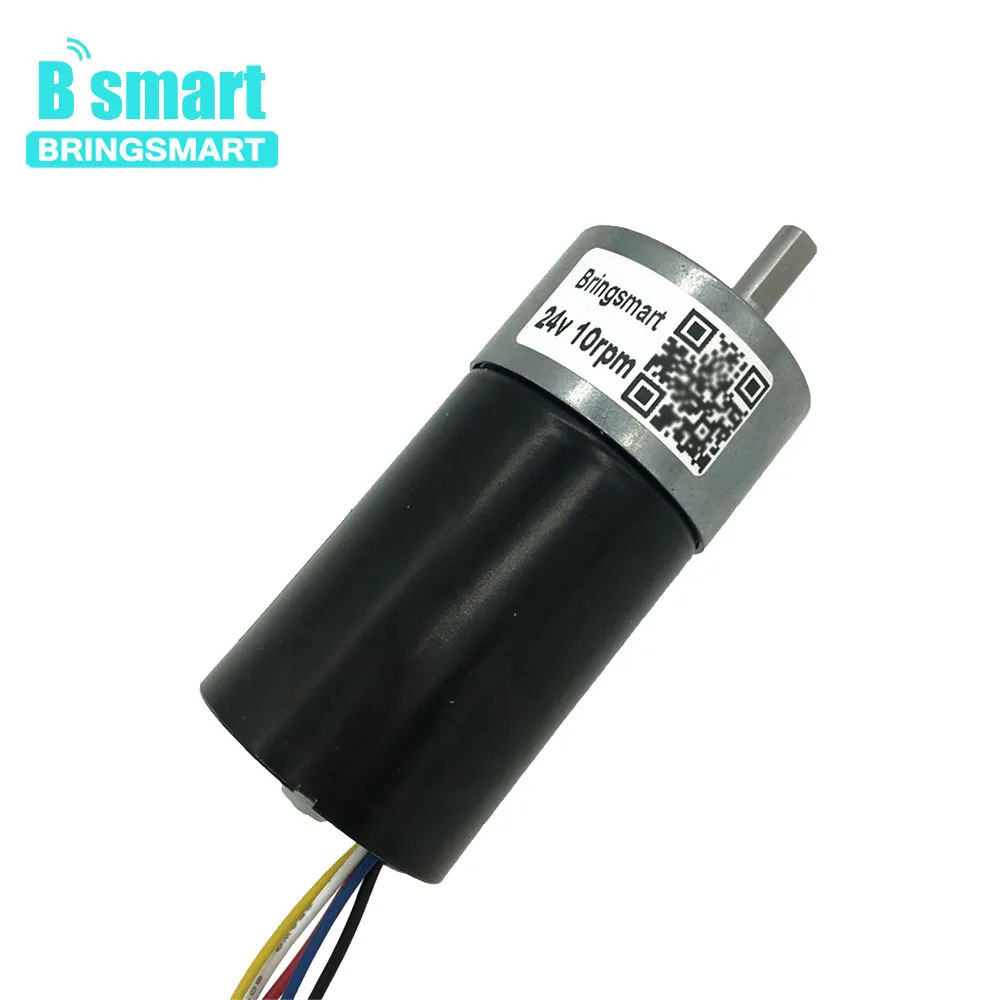 Bringsmart JGB37-3650 12-24 V DC бесщеточный Электрический редуктор двигателя коробка передач с высоким крутящим моментом мотор-редуктор Автоматическая занавеска
