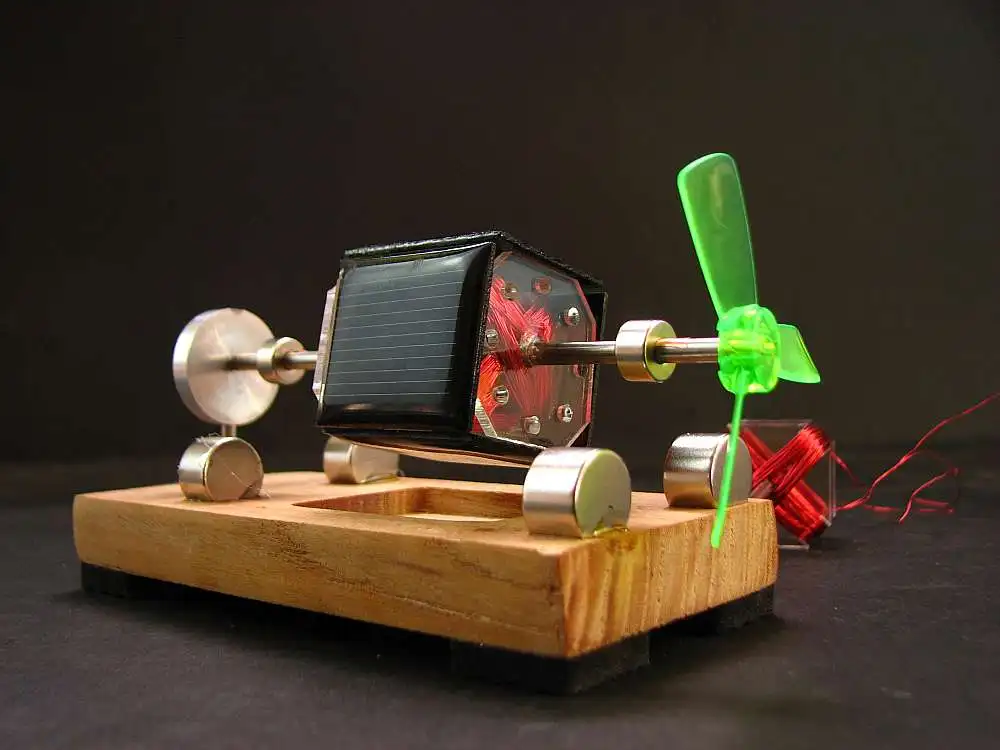 Solar Magnetic Levitating Motor Mendocino Educational Teaching Model DIY Toy S27 