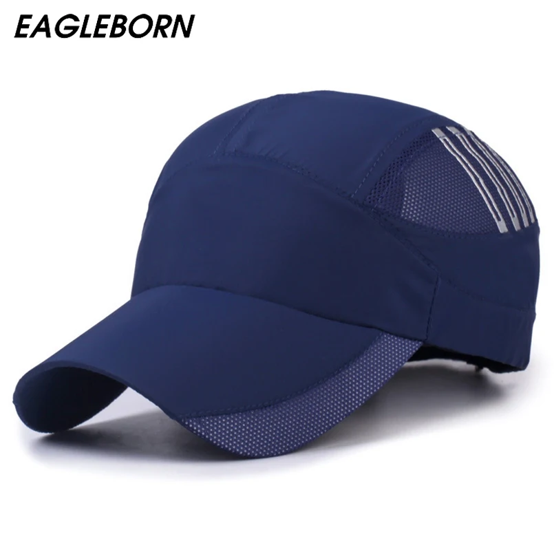 Eagleborn 2019 уличные спортивные шапки для бега летние мужские дышащая сетчатая шляпа