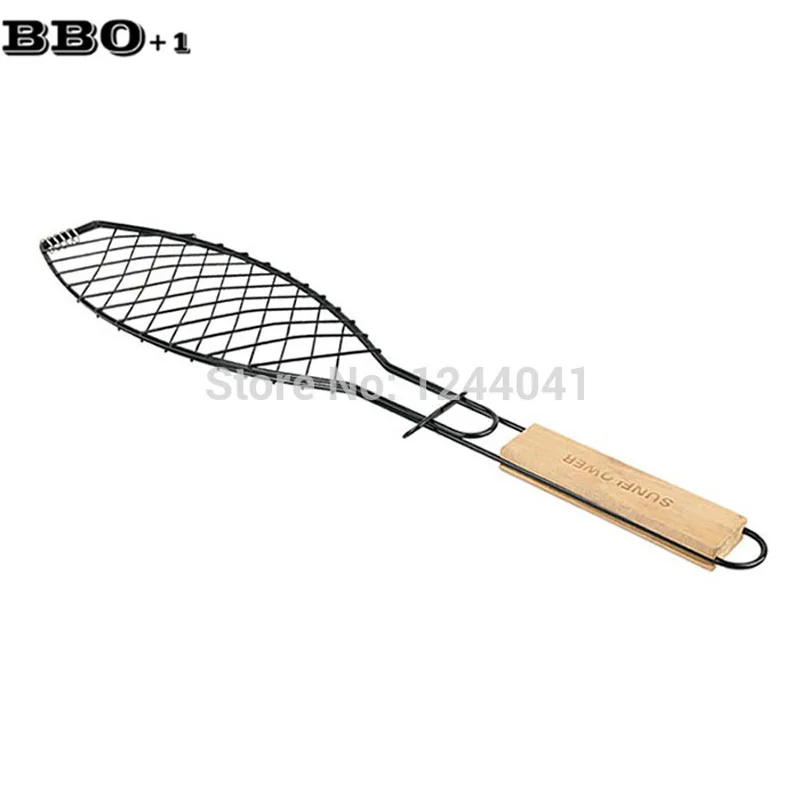 Simply Fish Non stick Grilling Basket One Fish Grilling Rack BBQ