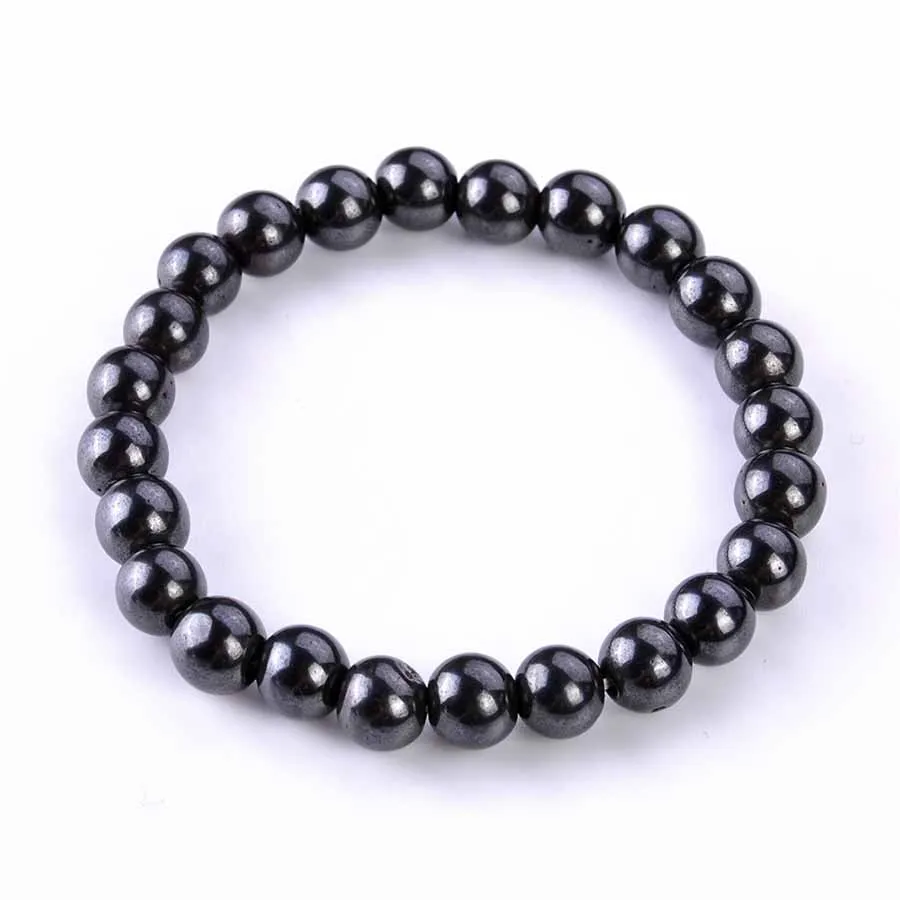 obsidian beads