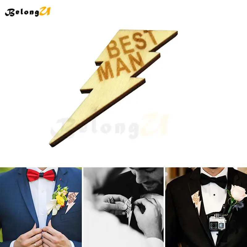 Wedding Decoration Best Man Wedding Badge Sign MUW-165-08