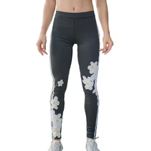 2016 NEW women Yoga Pants Elastic Tights Female Sports Fitness Jogging Running Trousers Gym Slim Leggings