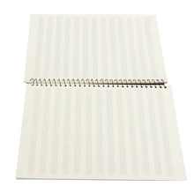 50 страниц Mozart музыкальный лист, бумага для рукописей, нотный блокнот со спиральным переплетом