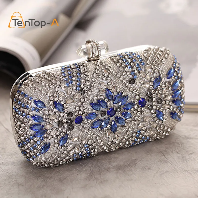 

Kristall Bags For Women 2019 Evening Bags Chain Handle Casual Diamond Cluth Bag Women For Party Female Glitter Gift HE