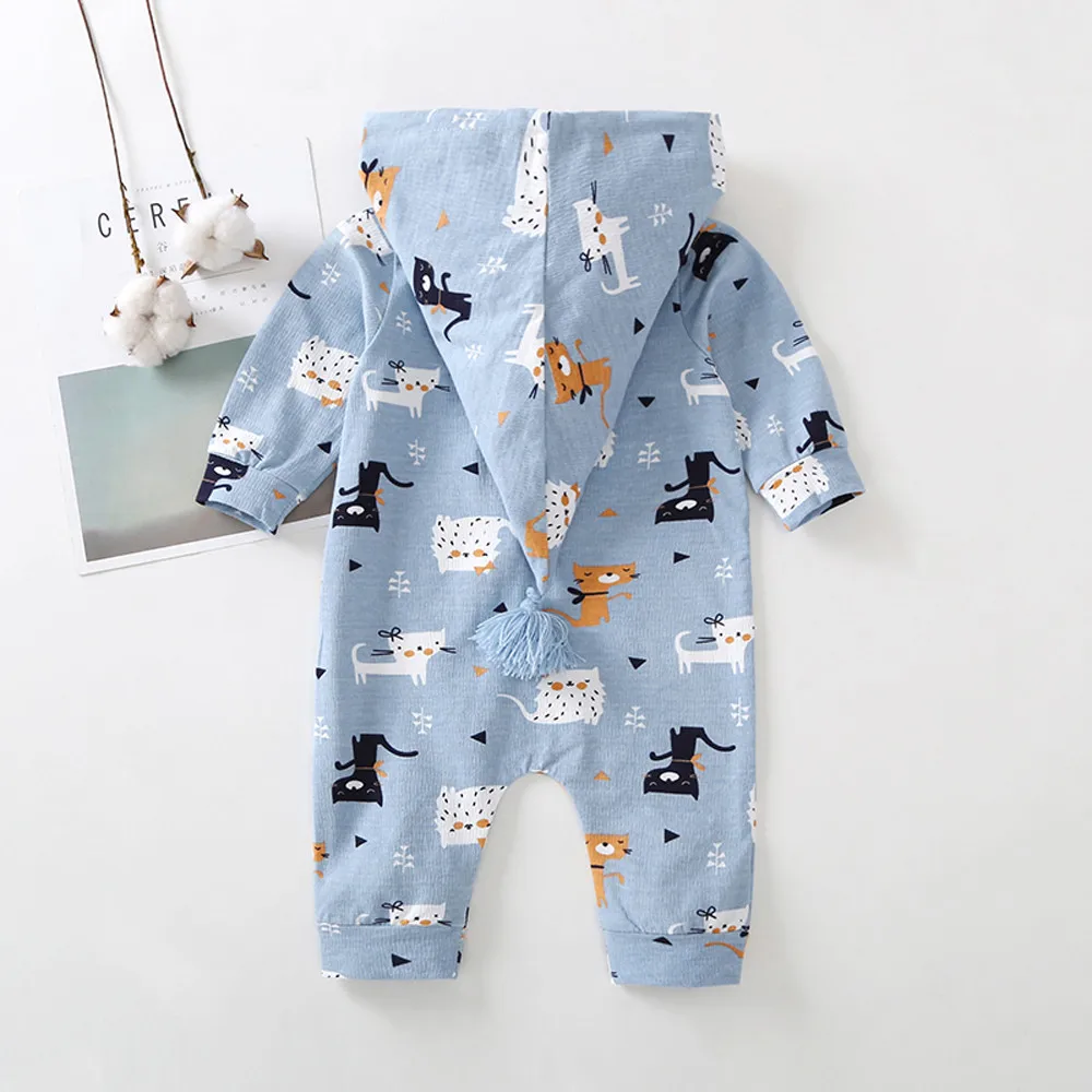 TELOTUNYbaby/Детский комбинезон для маленьких девочек и мальчиков Комбинезон с