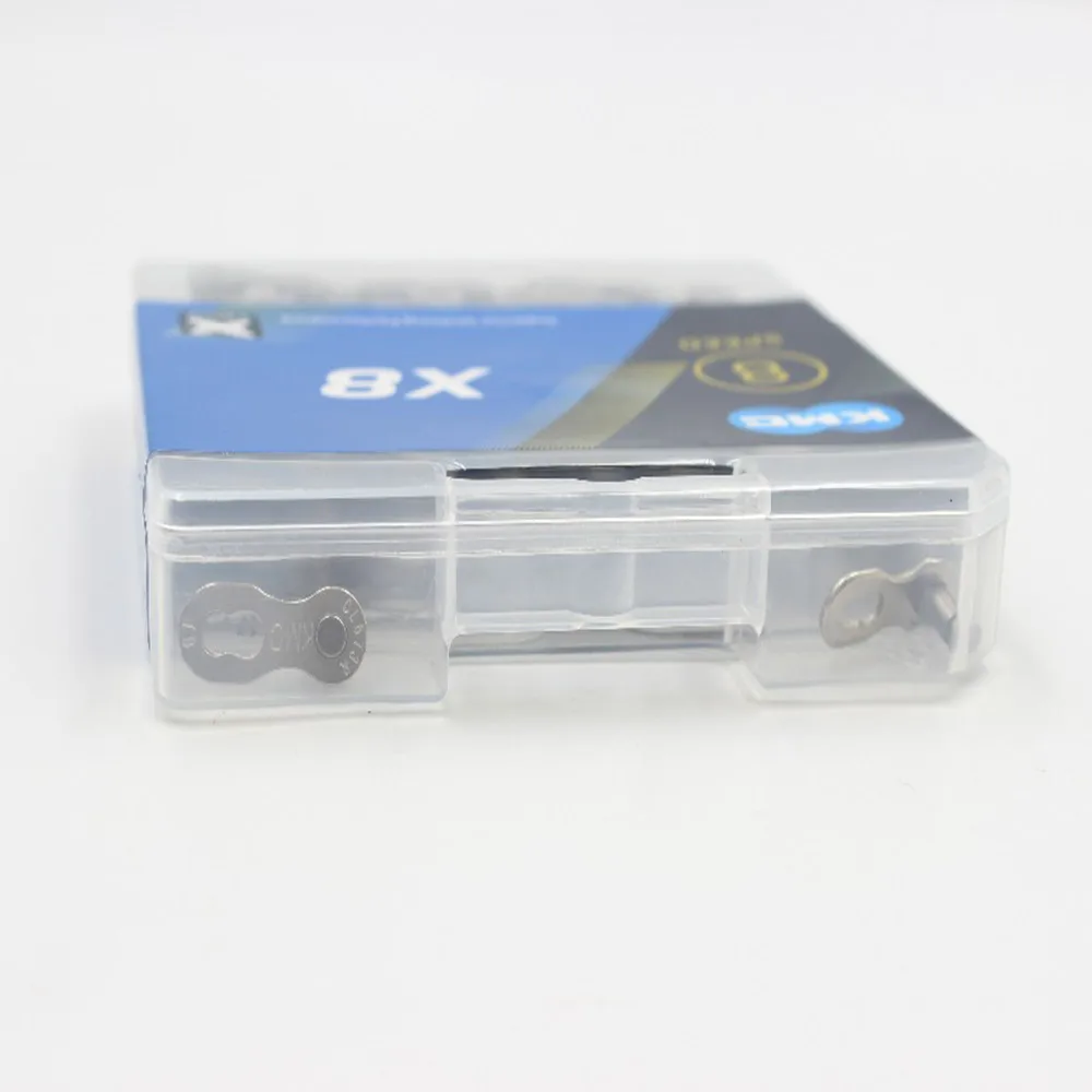 KMC X8 Серебряный велосипед сдвиг цепи 116 ссылки 1/2 &quot* 3/32&quot 8 скорость CL573R для