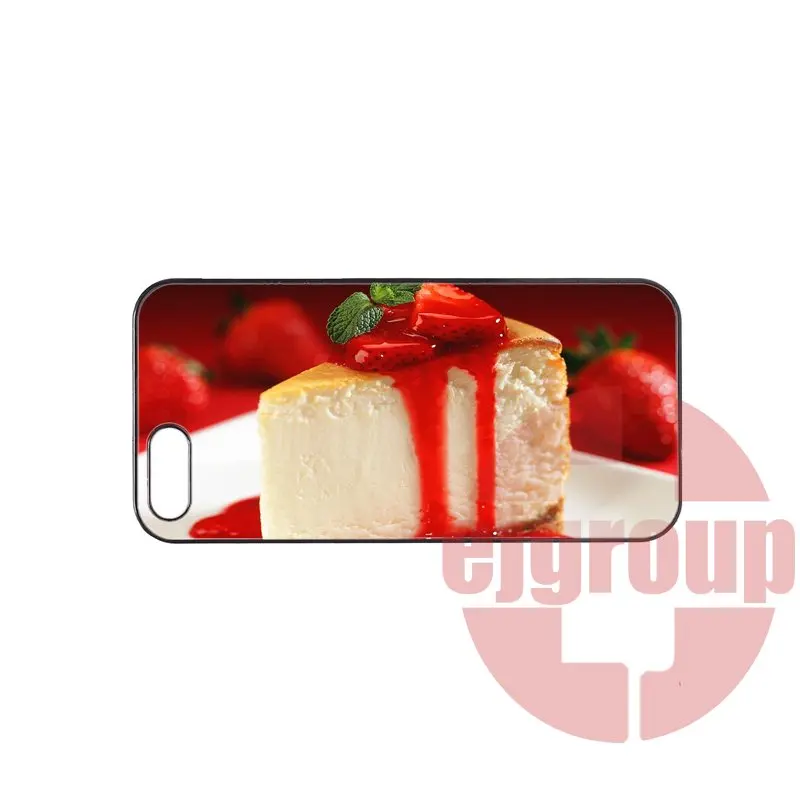 Аксессуары Чехлы Для HTC One X S M7 M8 Mini M9 M10 Плюс A9 Desire 816 820 826 830 G21 Торт С Клубникой Еды и