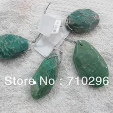 10 шт./партия натуральный русский Амазонит неправильный размер 20-40 мм натуральные ювелирные подвески ЭВЕРЛАСТ