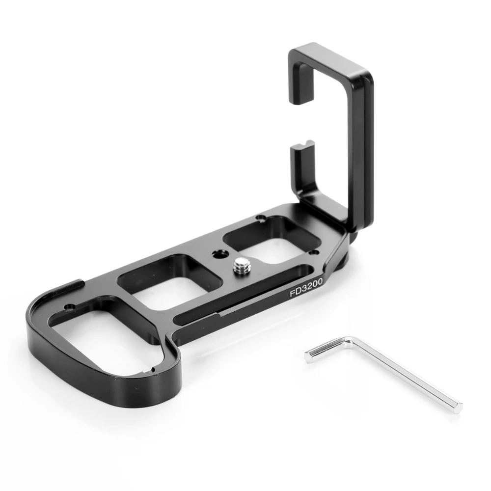 

for Nikon D3200 DSLR ARCA RRS Vertical Quick Release Plate L Bracket Camera Grip for Nikon