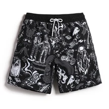 Быстросохнущие мужские пляжные шорты Плавки мужские пляжные шорты из полиэстера Новые Шорты повседневные шорты