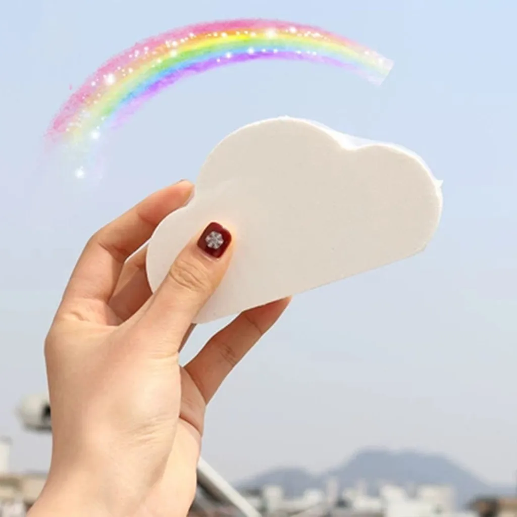 

Rainbow Cloud Salt Essential Oil Bathing Ball Bubble Exfoliating Moisturizing Skin Care Props Natural Bubble Bath Bombs Ball