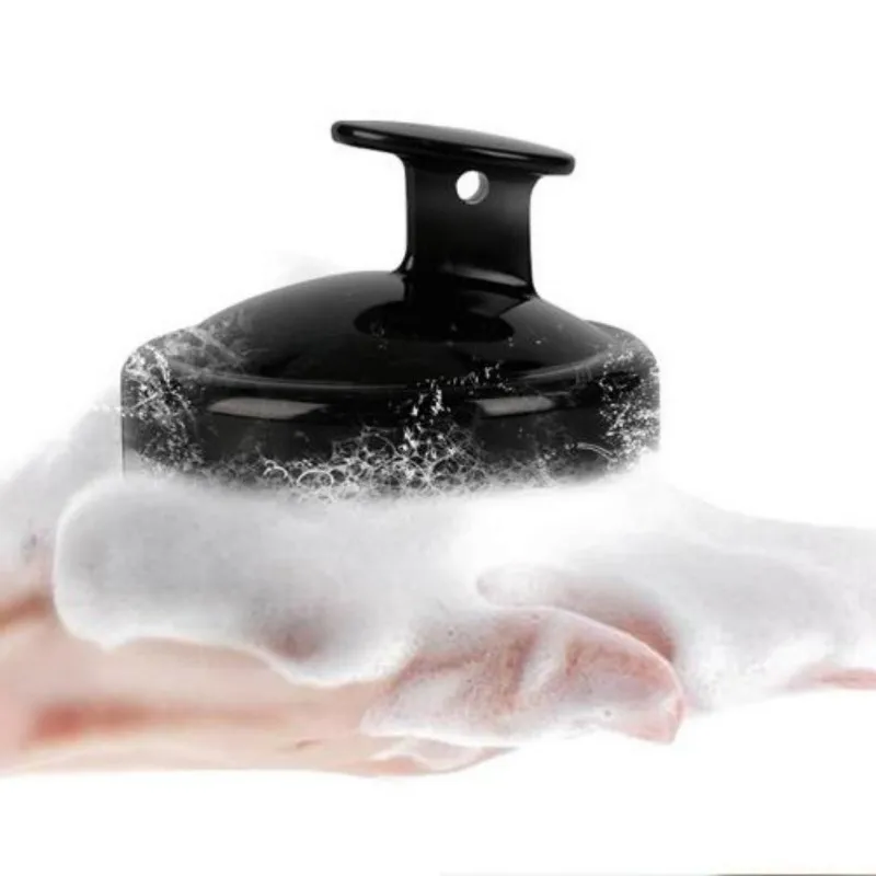 

SPA Massage Silicone Brush Head Body Shampoo Scalp Comb Hair Washing Shower Brush Hairbrush