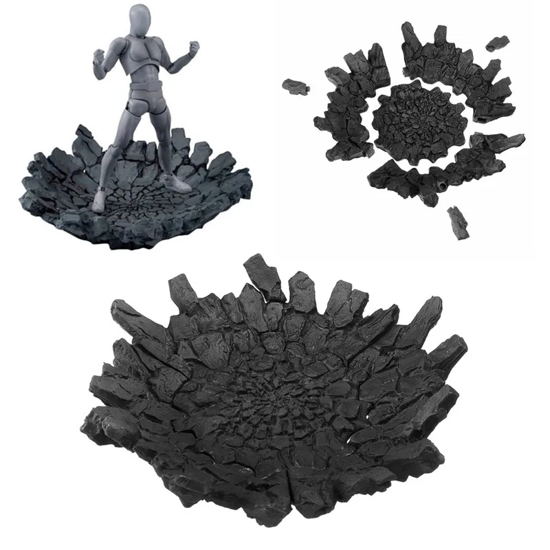 

Special Effect Impact Burst Rock Shock Crack for Saint Seiya Kamen Rider SHF Toy Figure Toy Model Accessories