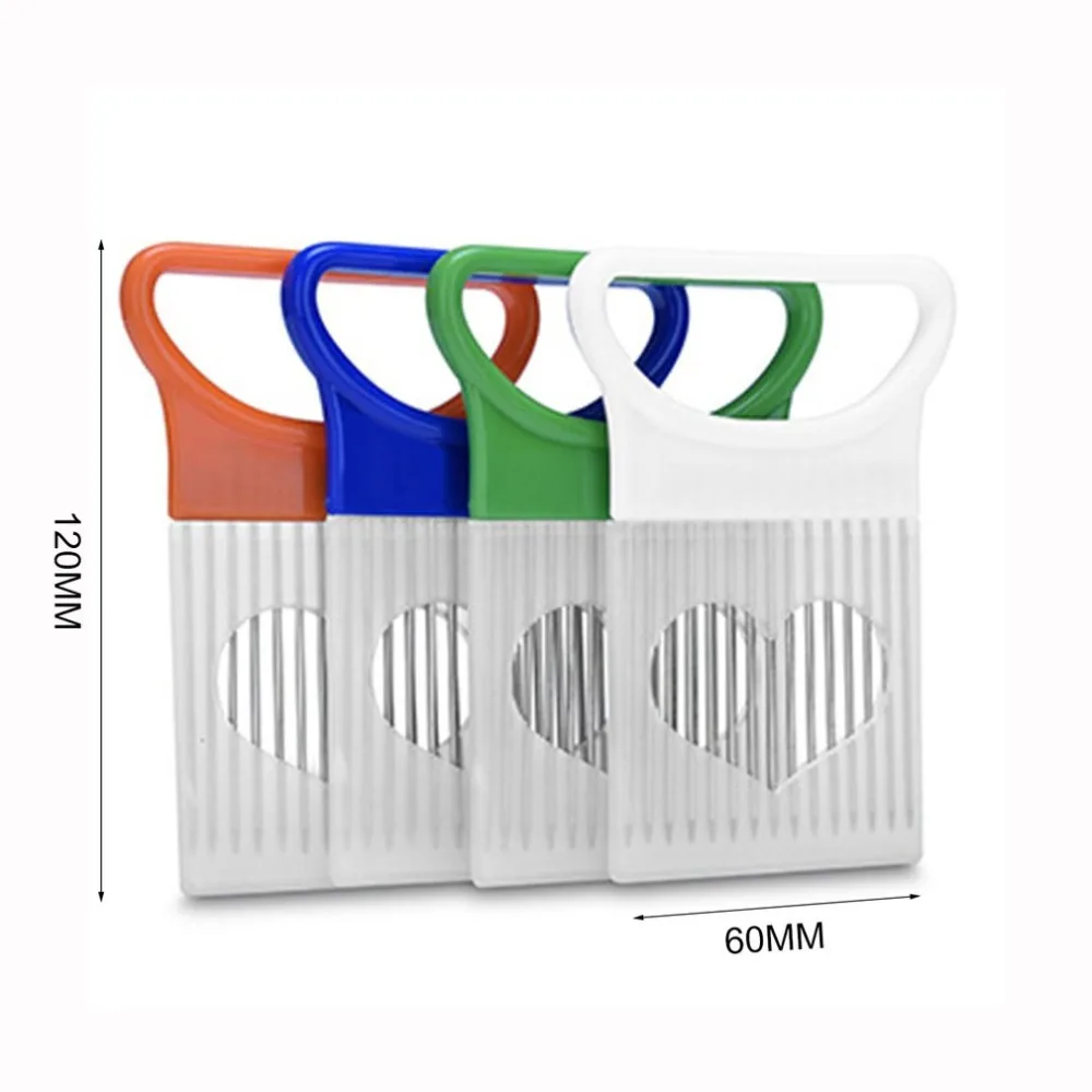 Держатель и резчик лука томатный овощерезка из нержавеющей стали кухонные инструменты