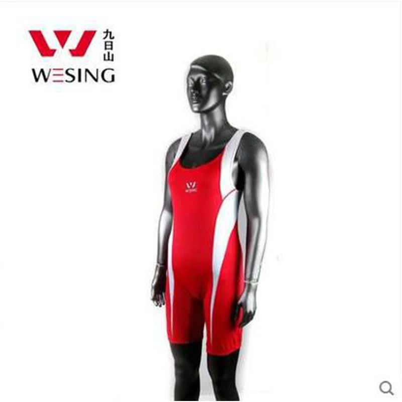 Wesing Wrestling женская мужская борцовка Униформа дышащая для соревнований одежда