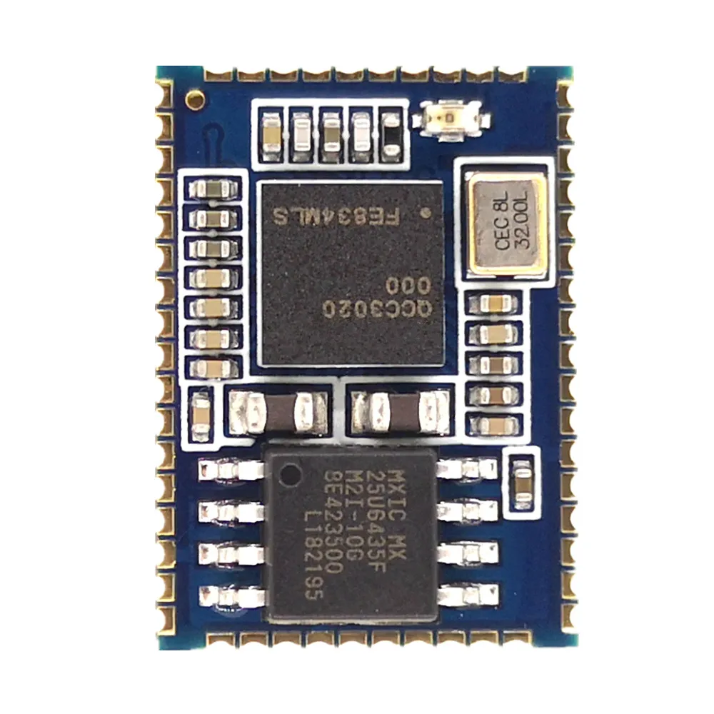 

BTM320 QCC3020 / BTM334 QCC3034 / BTM524 QCC5124 / BTM525 QCC5125 Bluetooth 5.0 Audio Module