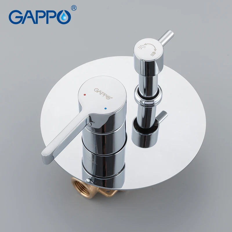 Смеситель для душа GAPPO G7104 кран ванной комнаты насадка Водопад дождевая
